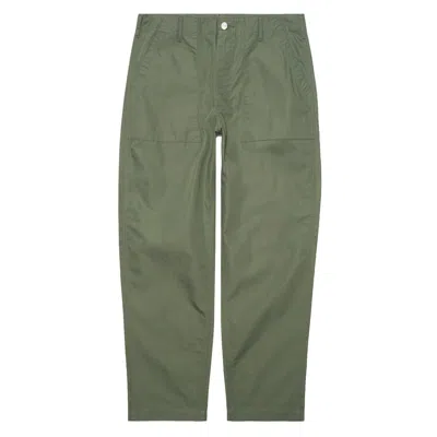 Edwin Baker Pant Olive Garment Washed In Green