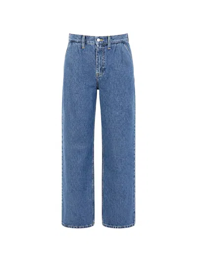 Edwin Bamba Marble-wash Jeans In Blue