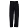 Edwin Black Loose Fit 5-pocket Denim Jeans In Black