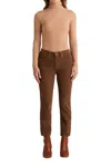 Edwin Bree Corduroy Pant In Driftwood In Brown