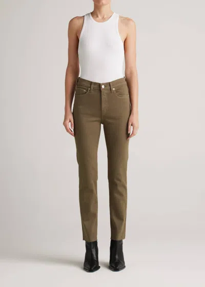 Edwin Bree Jeans In Pine In Brown