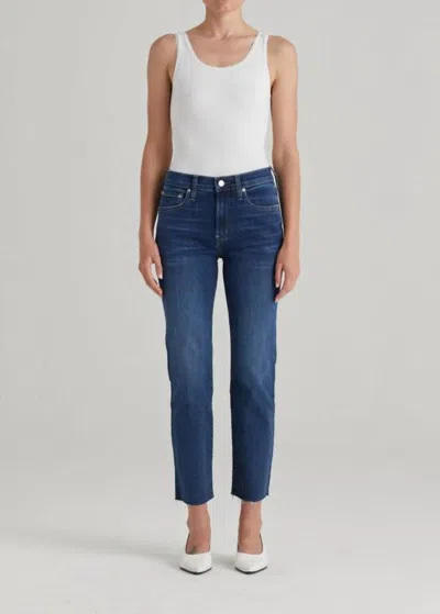 Edwin Bree Mid-rise Jean In Deja Blue In Multi