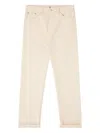 Edwin Button-fly Fastening Jeans In Neutral