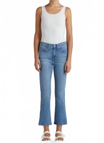 Edwin Cassia Mini Boot Cut Crop Jean In Journey In Blue