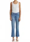 Edwin Cassia Mini Boot Cut Crop Jean In Journey In Blue