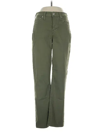 Pre-owned Edwin Casual Pants In Green