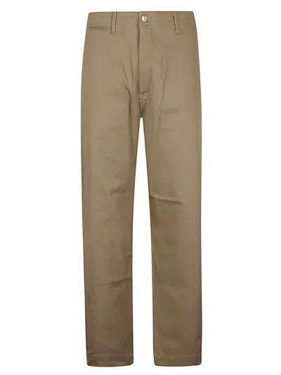 EDWIN COTTON WIDE-LEG TROUSERS