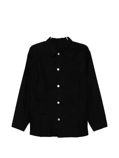 Edwin Coverall Overshirt Black