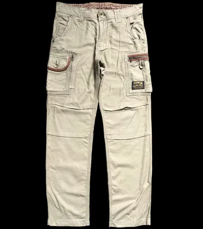 Pre-owned Edwin Cp132  Military Tactical Multipockets Cargo Pant In Sand
