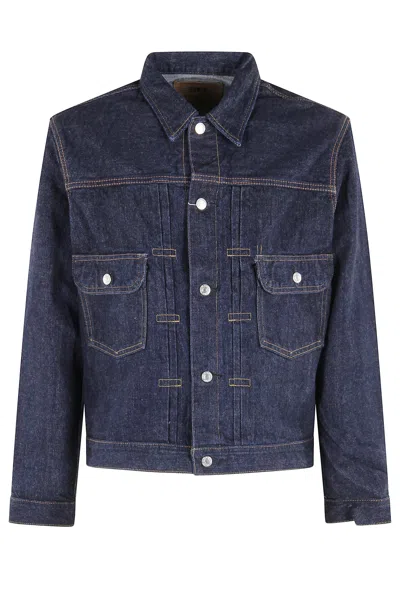 Edwin Denim Jacket Japan In Blue