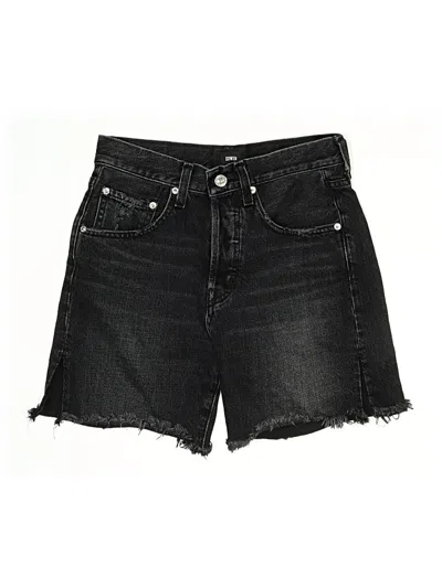 Pre-owned Edwin Denim Shorts In Black