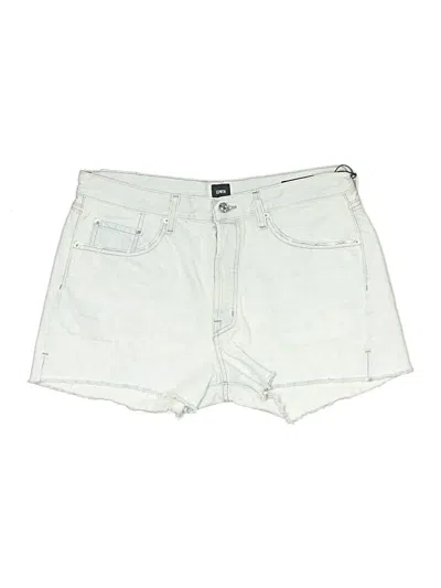 Edwin Denim Shorts In White