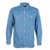 Edwin Denim Work Shirt Blue In Blue