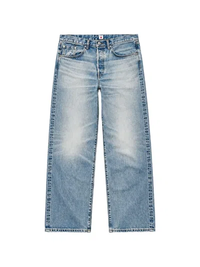 Edwin Faded Loose-fit Jeans In Blue