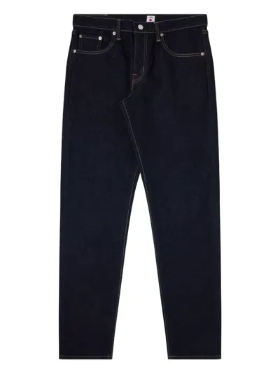 Edwin Five-pocket Tapered Jeans In Blue