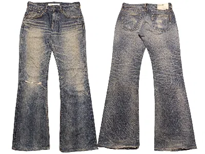 Pre-owned Edwin Flare  Bootcut In Blue
