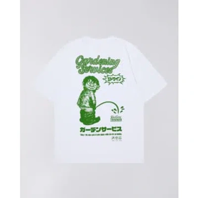 Edwin Gardening Services T-shirt In White
