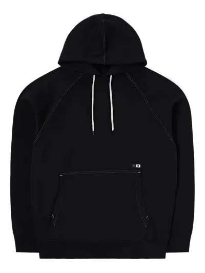 EDWIN HOODED CONTRASTED COUTURE SWEATSHIRT