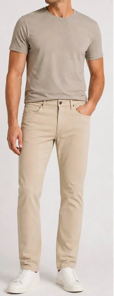 Edwin Jace Classic Straight Leg Jeans In Oyster In Brown