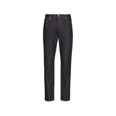 Edwin Jeans Droit En Coton In Black