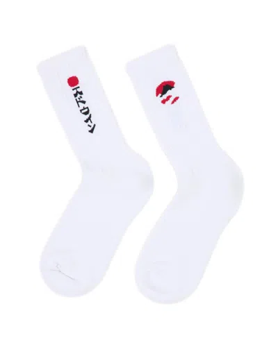 Edwin Kamifuji Socks White