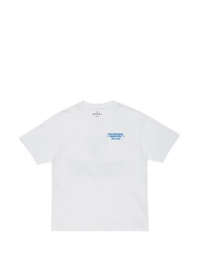 Edwin Laid-back League Graphic-print T-shirt In White