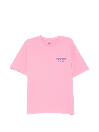 Edwin Laid-back League T-shirt In Pink