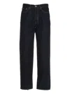 Edwin Logo-patch Jeans In Blue