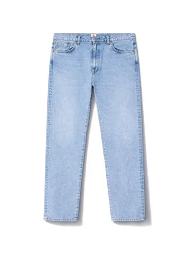 Edwin Logo-patch Jeans In Orange