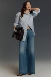 Edwin Marli High-rise Wide-leg Jeans In Blue