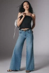 Edwin Marli High-rise Wide-leg Jeans In Blue