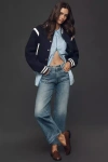 Edwin Marli High-rise Wide-leg Jeans In Blue