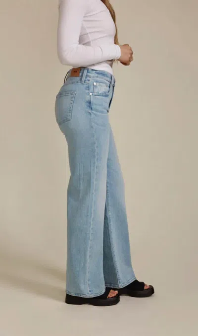 Edwin Marli Wide Leg Jeans In Crosby In Multi