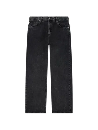 Edwin Matrix Washed-finish Jeans In Black