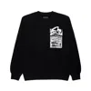 Edwin Men's Crewneck Sweatshirt  Panku Sweat In Black