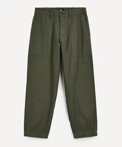 Edwin Labour Dart Trousers In Ivy