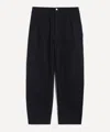 Edwin Mens Wide Twill Trousers In Black