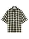 Edwin Millbury Plaid Shirt In Green