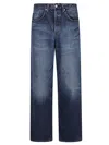 Edwin Wide-leg Denim Jeans In Navy Blue