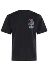 Edwin Pink Castle Ts In Black