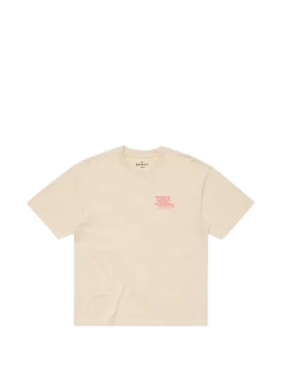 Edwin Rare Spins T-shirt In Neutrals
