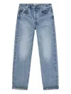Edwin Rear Logo-patch Jeans In Blue