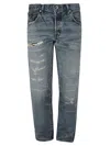 Edwin Regular Tapered Denim Jeans In Blue