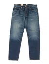 Edwin Regular Tapered Jeans Kaihara Pure Indigo Stretch Denim Blue Mid Dark Used In Blue