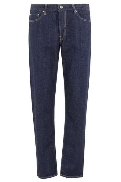 Edwin Rinsed Blue Regular Tapered Denim Jeans