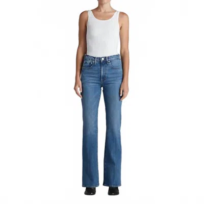 Edwin Ryder High Rise Jeans In Solstice In Blue
