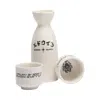 Edwin Sake Set In White