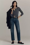 Edwin Sawyer Mid-rise Boyfriend Jeans In Blue