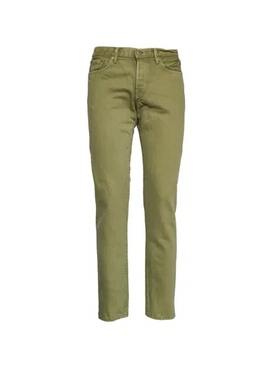 Edwin Selvage Regular Tapered Jeans In Green