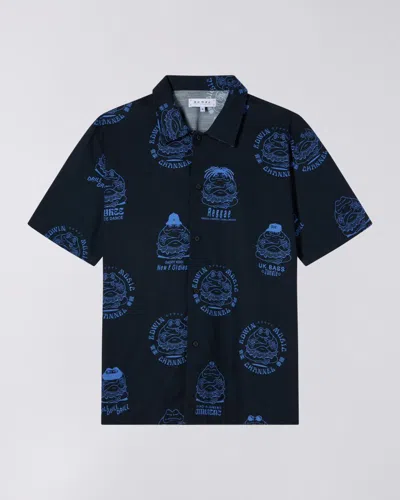 Edwin Shirts Man  I034969.06.67 Emc Shirt Midnight In Blue